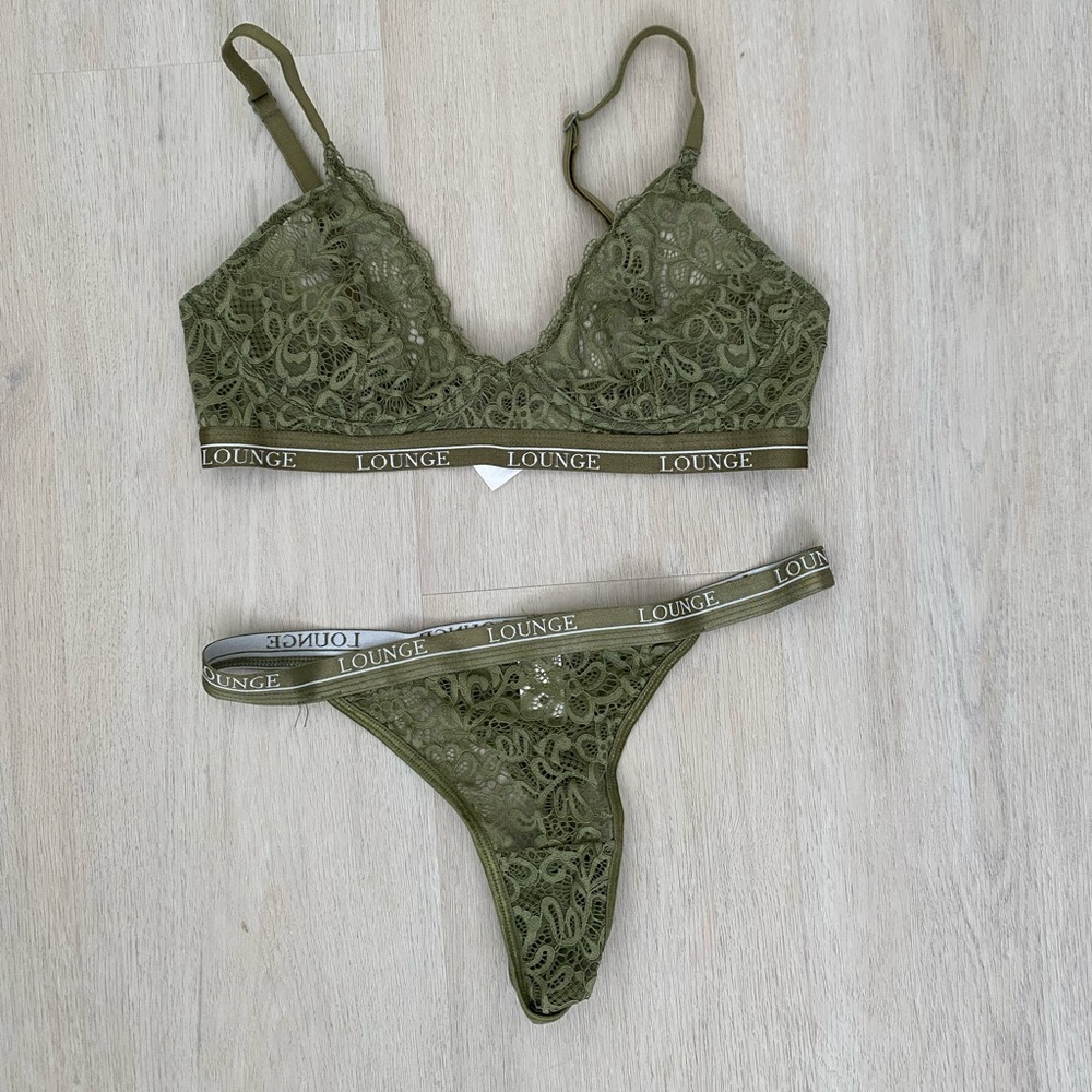 Lounge Underwear Lace Set